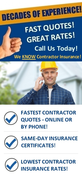 contractor liability insurance quote